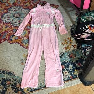 Rocawear Pink Jumpsuit with White Accents